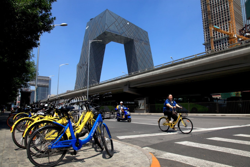 China bike-share system (Photo : Shirley Feng/The Washington Post)