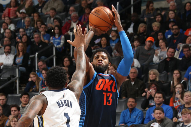 NBA 常规赛 12 日综述 :雷霆 110-92 胜灰熊