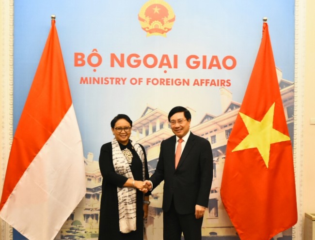 印越外长就两国专属经济区进行谈判