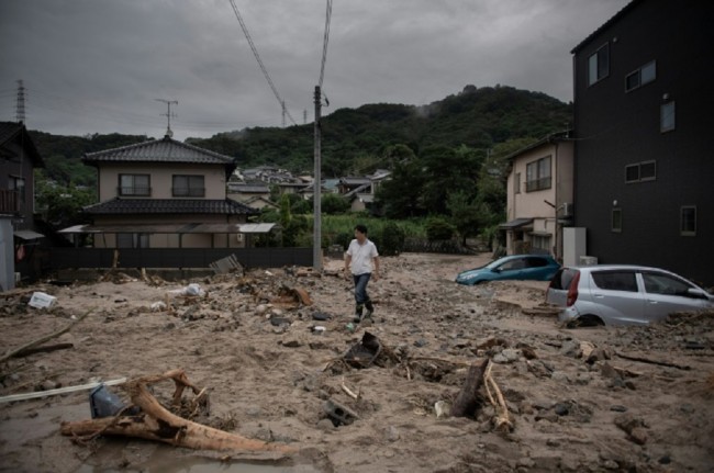 日本洪灾已致 179 人死亡 首相安培晋三将视察灾区