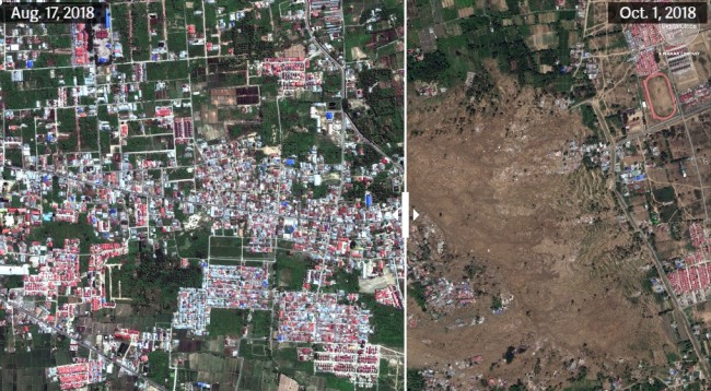 Photo: digitalglobe dari inarisk.bnpb.go.id