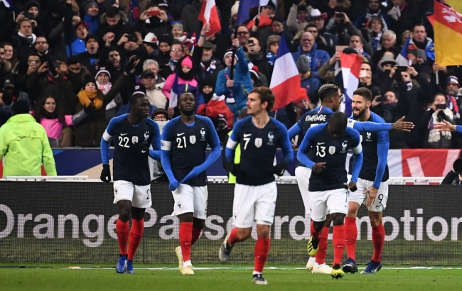 France 1-0 Uruguay (photo : AFP/Anne-Christine Poujoulat) 