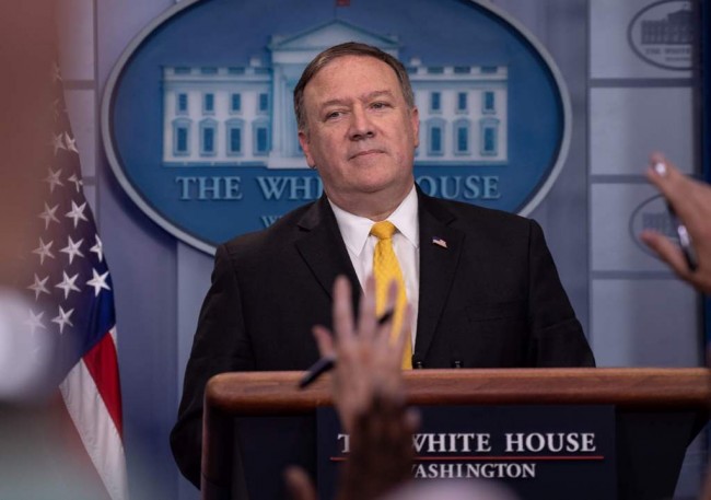 Mike Pompeo. (Photo: AFP)