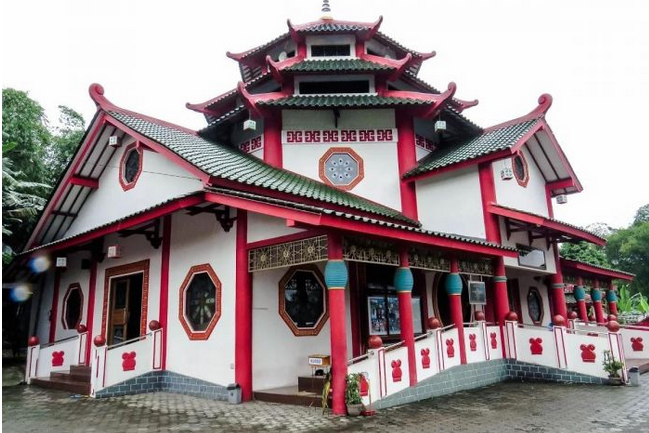 Cheng Hoo Mosque in Center Java, Purbalingga (photo : beritagar.id/Martina Henny Purwantini)