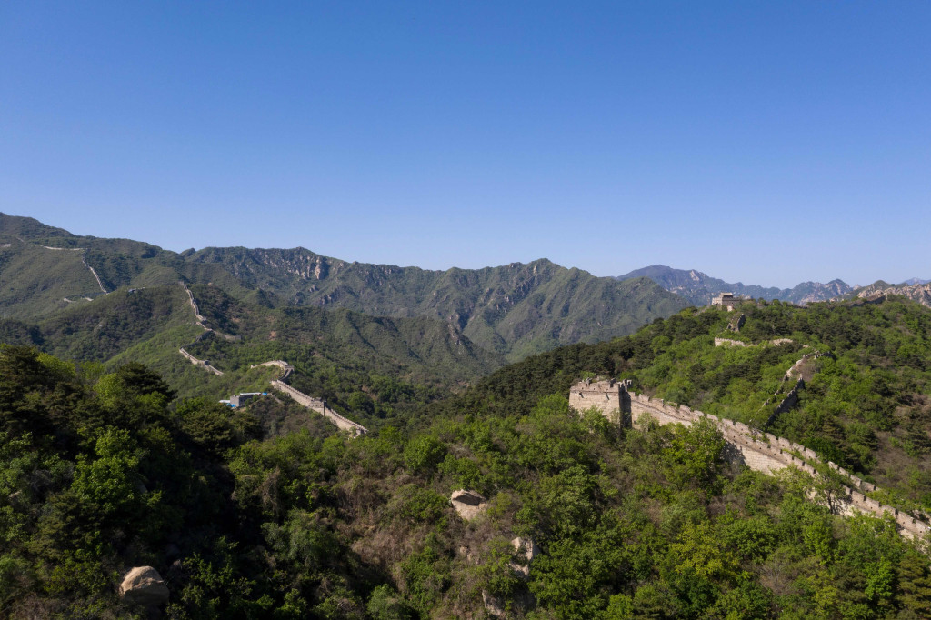 China Great Wall (Photo by Fred DUFOUR / AFP)