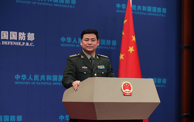 Ren Guoqiang, spokesperson for the Ministry of National Defense. (photo : mod.gov.cn)