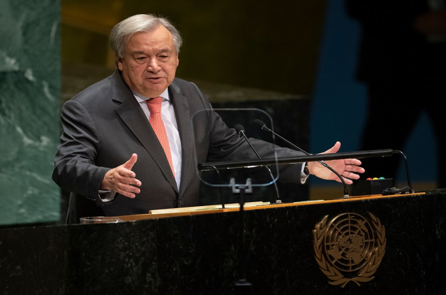 antonio guterres. (photo : afp)
