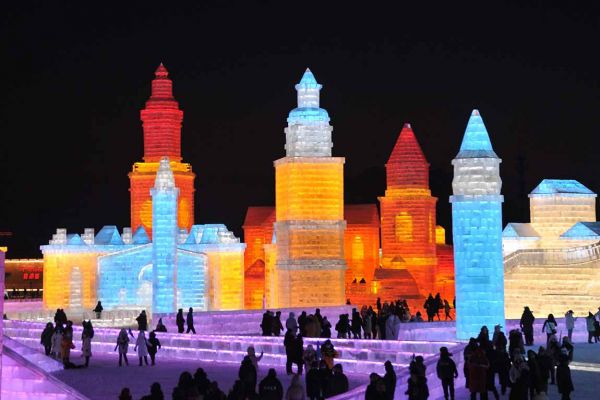 Illustration of Harbin Ice and Snow Festival. (photo : AFP/CHINA OUT/Bro)