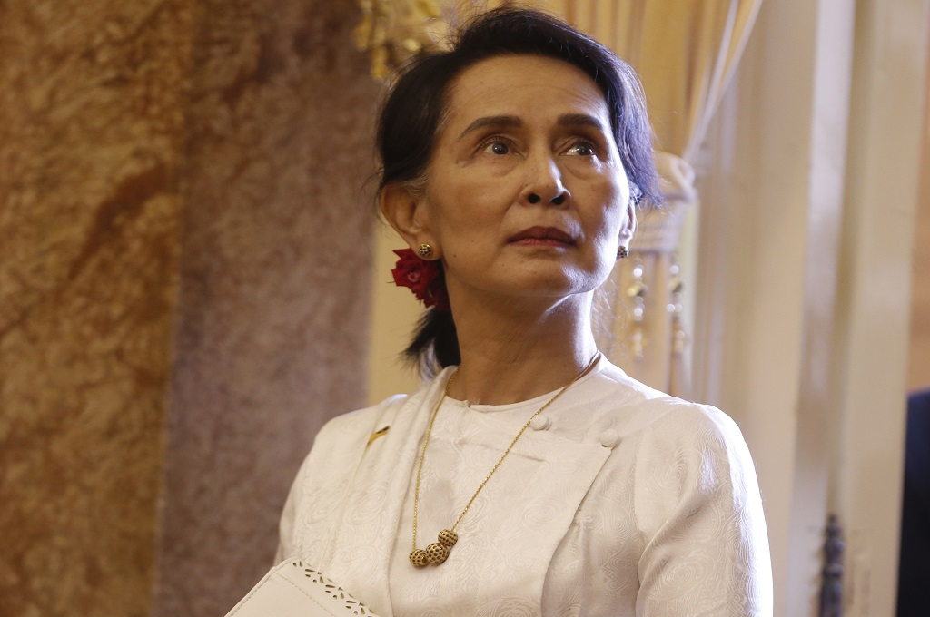Aung San Suu Kyi. (AFP)