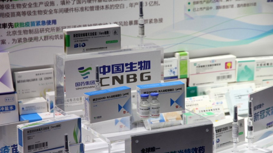 sinopharm vaccine. (photo : afp)
