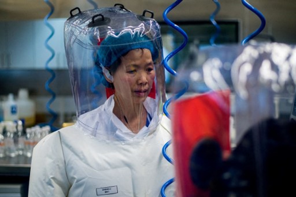 Dr Shi Zhengli at Wuhan laboratory on February 23, 2017. (Johannes EISELE/AFP)