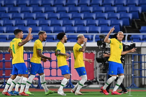 Brazil 4-2 Germany.(photo : DANIEL LEAL-OLIVAS / AFP)