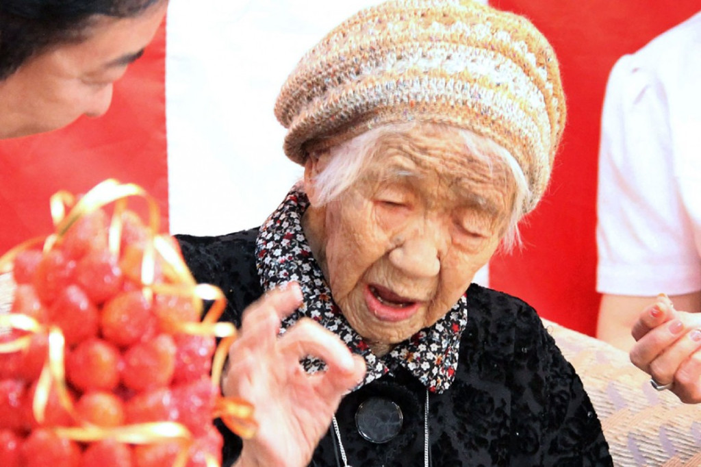 World s oldest person, Kane Tanaka, dies in Japan aged 119. (photo : AFP PHOTO/JIJI PRES)