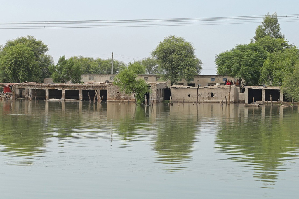 Pakistan Floods. (photo : AFP)