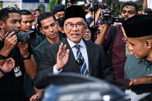 Anwar Ibrahim. (photo : AFP)