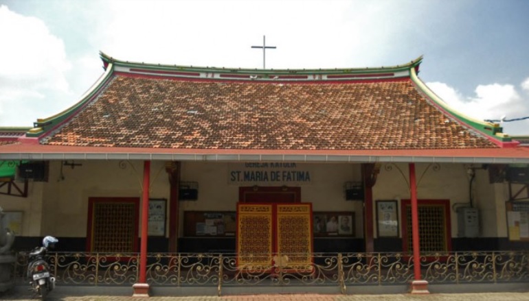 Santa Maria De Fatima Church. (photo : Jakartapedia)