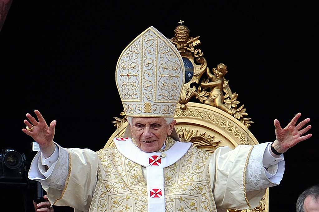 Pope Benedict XVI. (photo : AFP)
