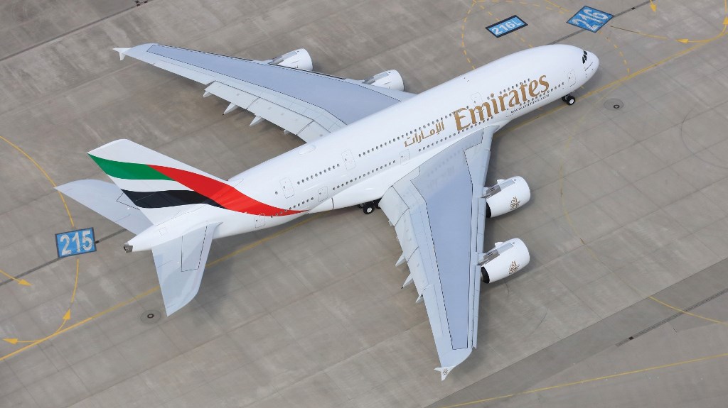 Emirates A380. (photo : Emirates)