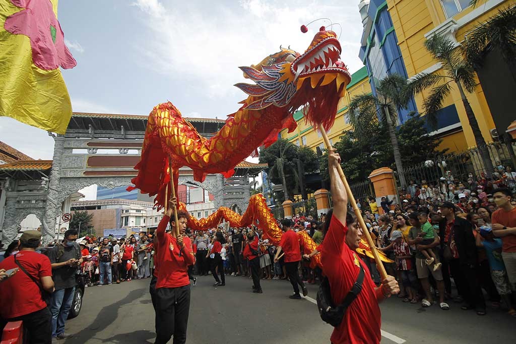 Lantern Festival Celebrations in Jakarta. (photo : medcom.id)