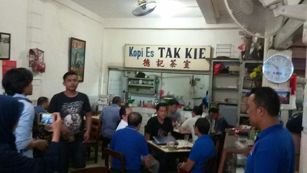 Tak Kie coffee shop in Glodok, West Jakarta. (photo : Medcom)