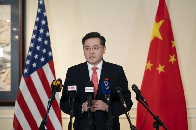 Chinese Foreign Minister Qin Gang. (photo : Xinhua)