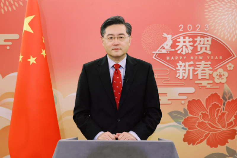 Chinese Foreign Minister Qin Gang. (photo source : ANTARA)