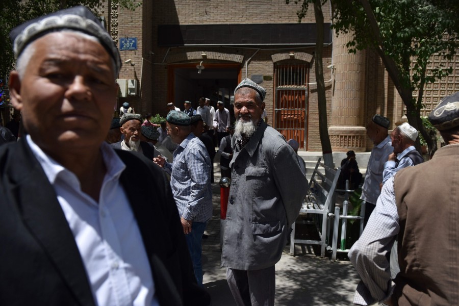 Uyghur peoples in China. (photo : AFP)
