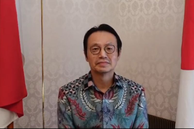 Japanese Ambassador to Indonesia Kanasugi Kenji. (ANTARA/HO-Embassy of Japan in Jakarta)