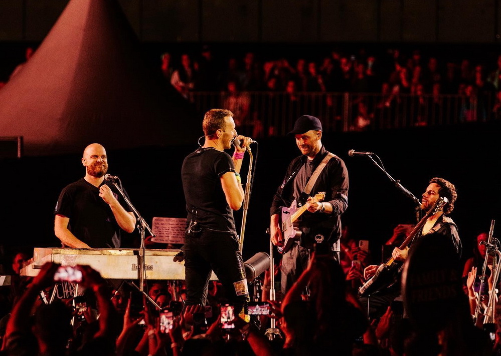 Coldplay. Photo: Instagram