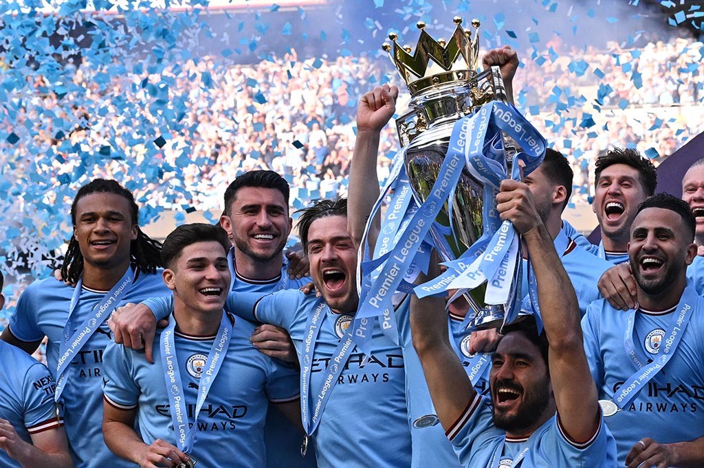 Manchester City have been crowned Premier League champions. (photo : AFP)