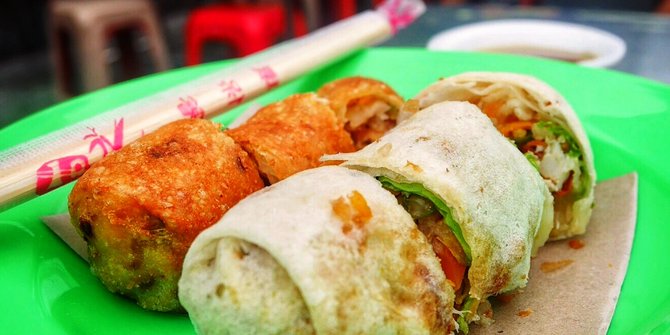 Popiah. (photo : Pergi Kuliner)