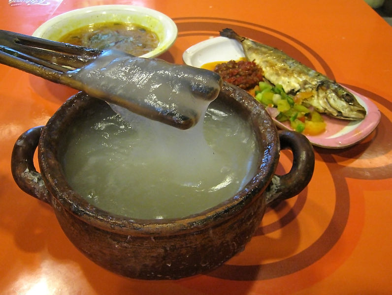 Papeda. Photo : Wikipedia