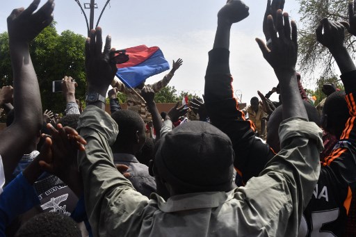 Coup in Niger. Photo: AFP