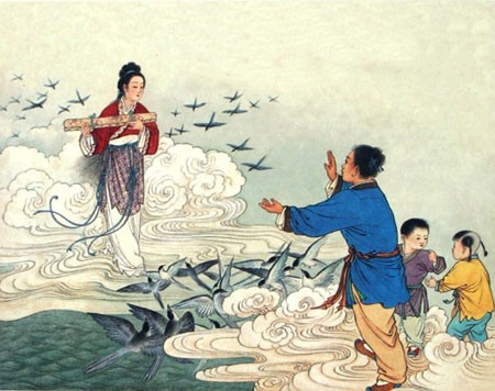 Qixi Festival, Chinese Valentine Day. (photo source : chinesepod)