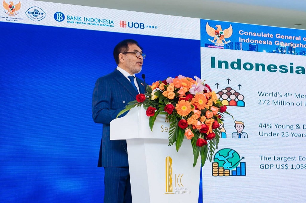  Indonesian Ambassador to China Djauhari Oratmangun. (Indonesian Consulate General in Guangzhou)