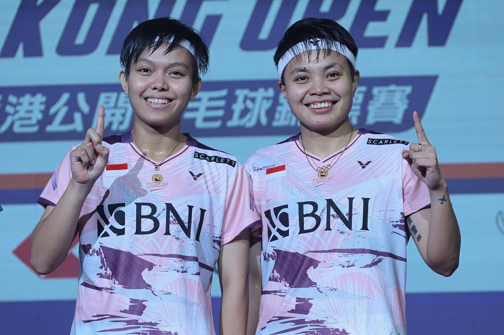 Indonesian Women Doubles Apriyani Rahayu & Siti Fadia Silva Ramadhanti (Photo : PBSI)