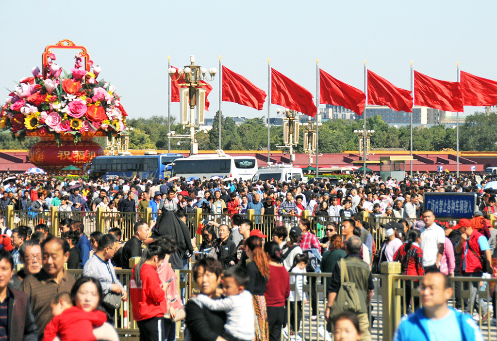 China National Day Golden Week holiday. (photo : nbd.com)