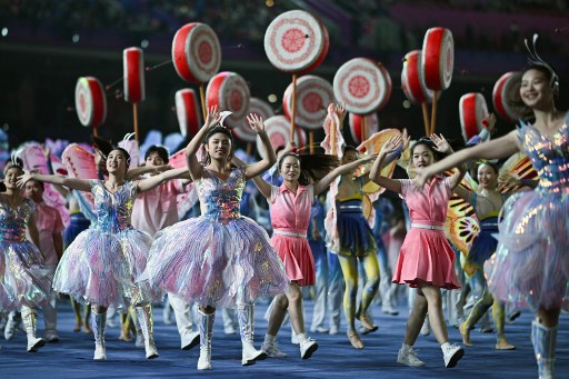 The 19th Asian Games Hangzhou Closing Ceremony. (photo : AFP)