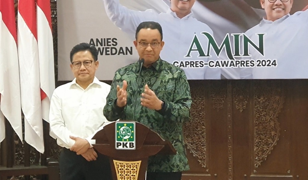 Anies Baswedan-Muhaimin Iskandar. 
