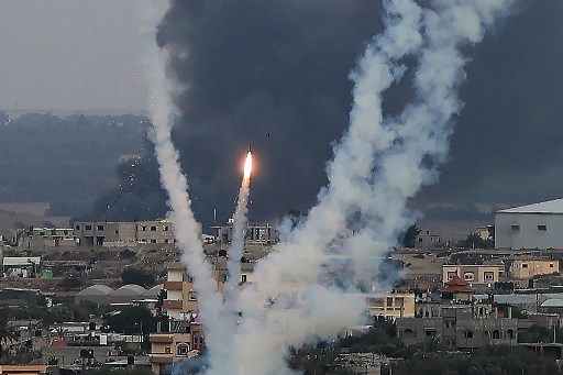 Israel army launches air attacks on Gaza. (photo : AFP)