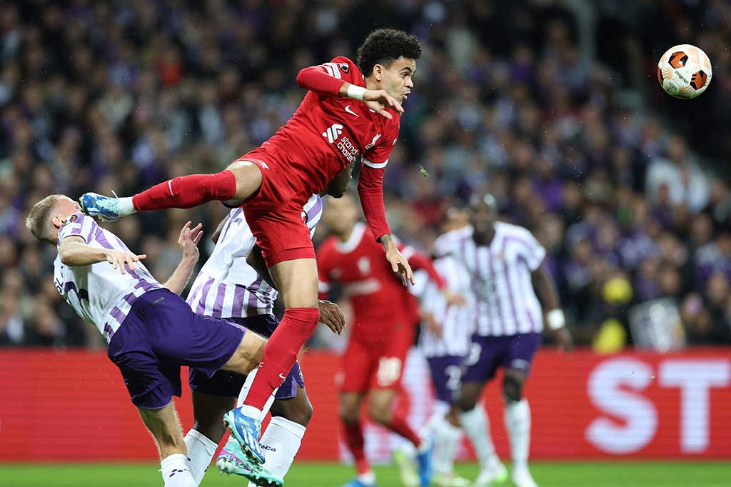 Liverpool vs Toulouse FC. (photo : AFP)