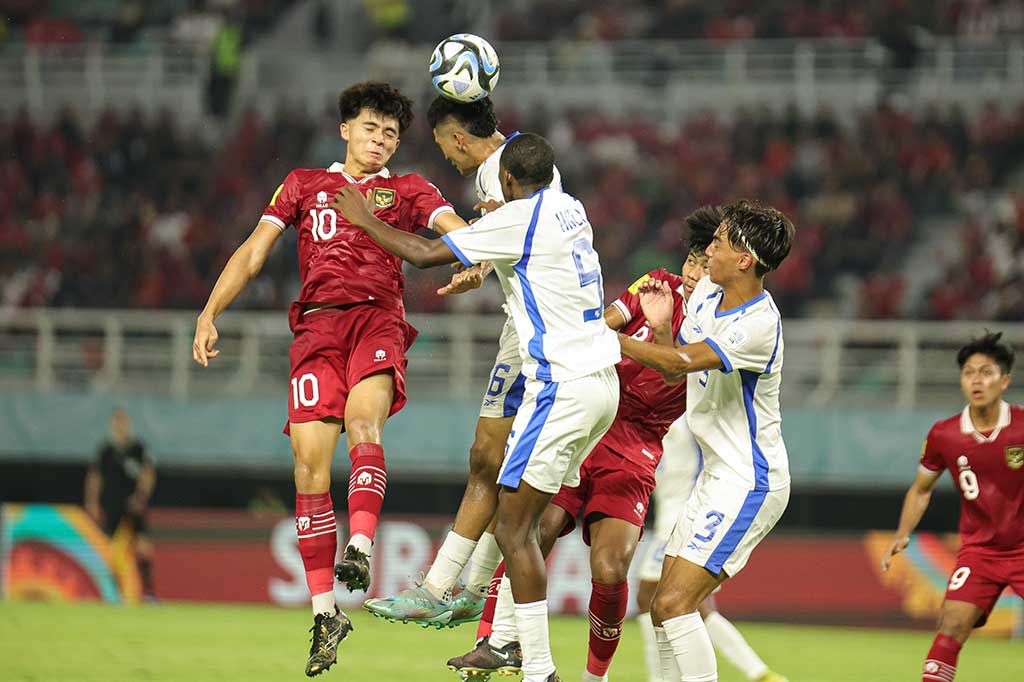 Indonesia vs Panama. (photo : MI)