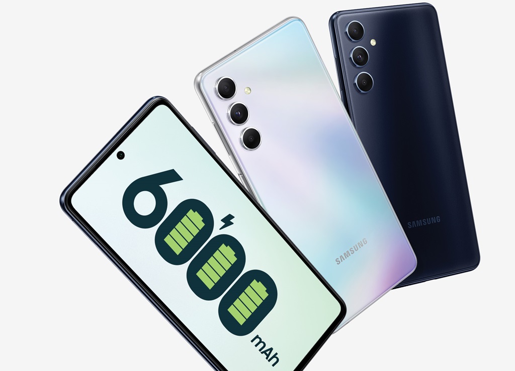 Samsung Galaxy M54 5G.