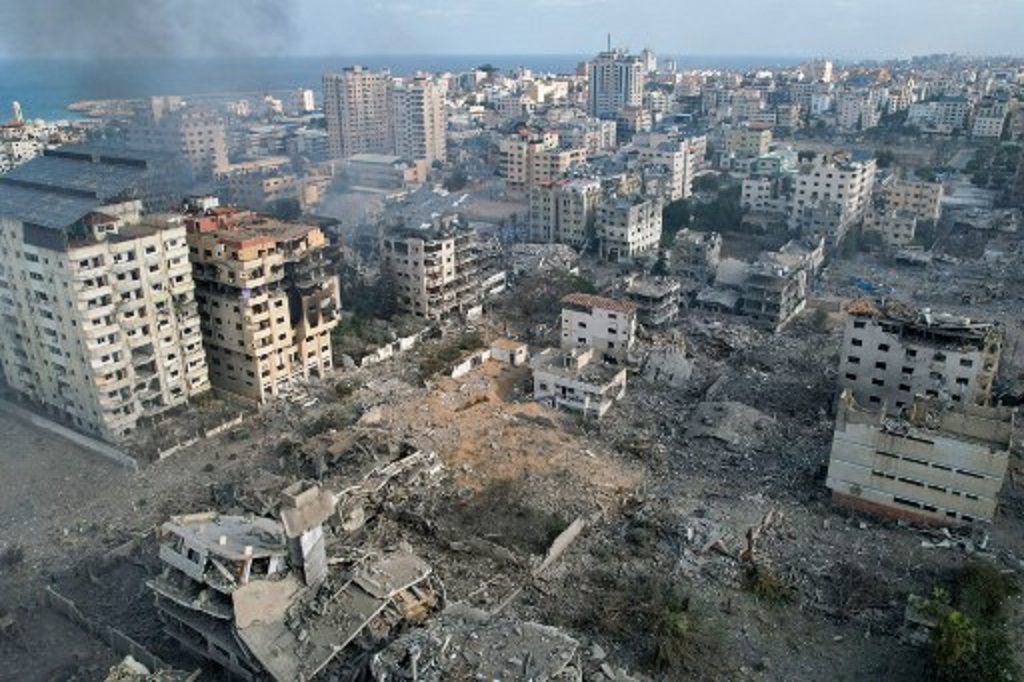 Israel army launches air attacks on Gaza. (photo : AFP)