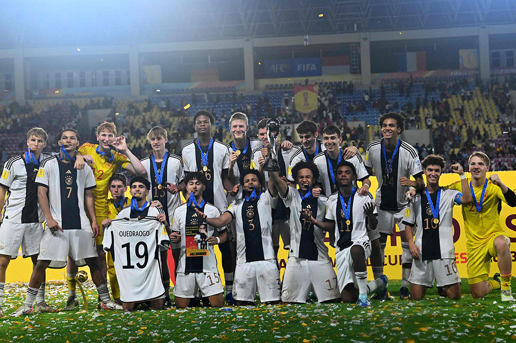 Germany beat France to win U17 World Cup. ( AFP PHOTO/Adek Berry)