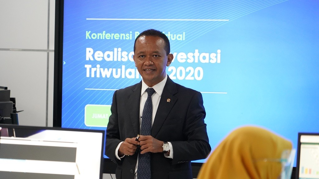 Minister of Investment/Head of the Investment Coordinating Board (BKPM) Bahlil Lahadalia.