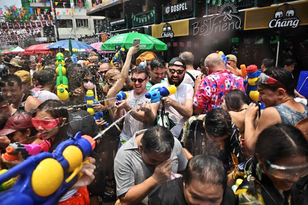 Songkran Festival in Thailand. (photo : AFP)