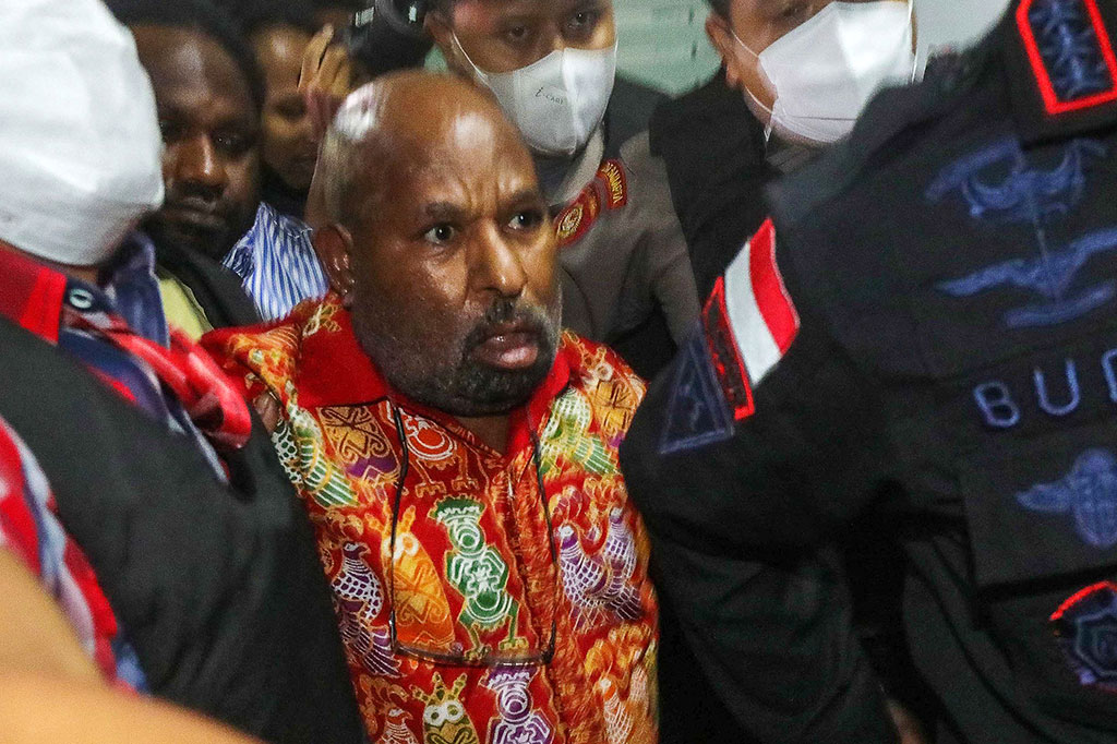 Lukas Enembe. (Photo : MI)