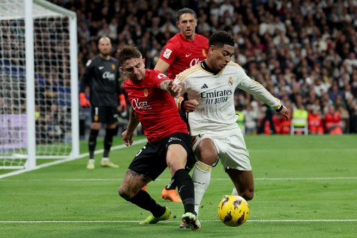 Real Madrid vs Real Mallorca. (Pierre-Philippe MARCOU / AFP)