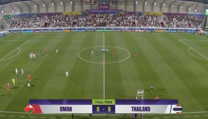 Oman vs Thailand. (photo : zhibo8.com)